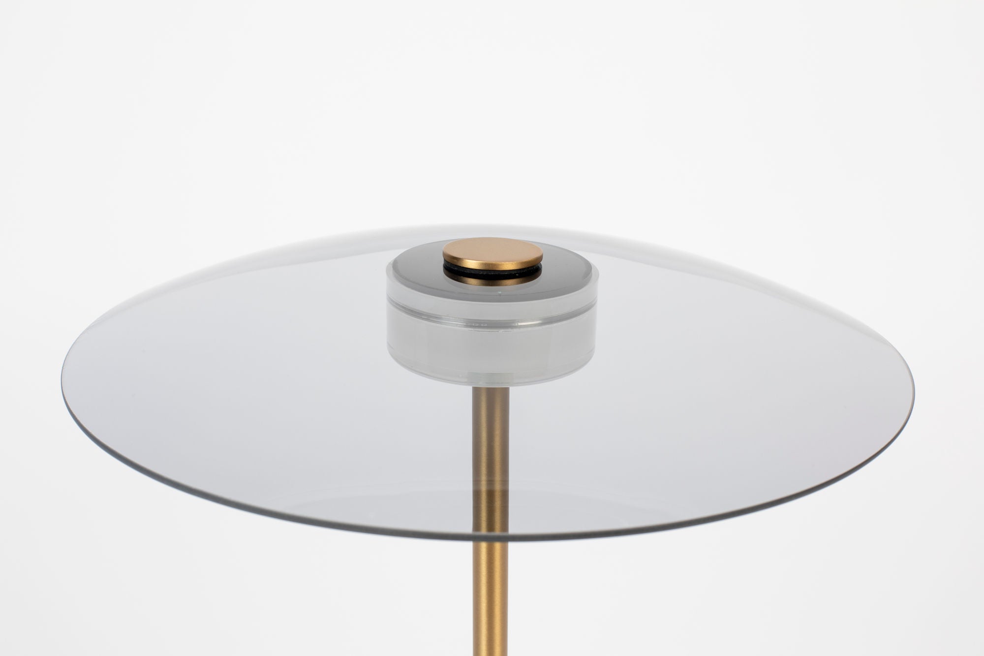 Zuiver Float Gold & Glass Table Lamp